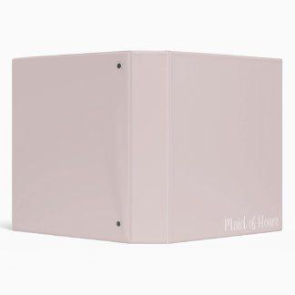 Blush Pink Maid of Honor Binder