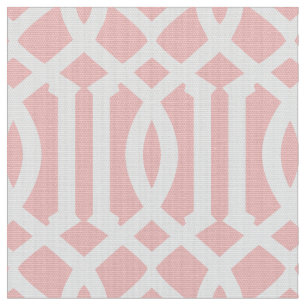 Blush Pink Moroccan Pattern   Fabric