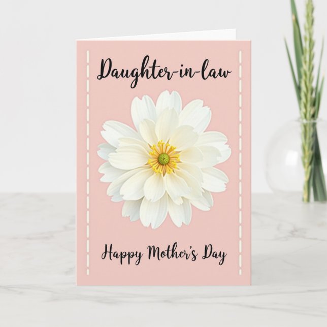 Blush Pink Mothers Loving Card (Front)