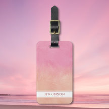 Blush Pink Peach Stylish Luxury Abstract Chic Cute