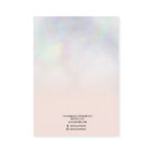 Blush pink pearl nacre jewelry earring display