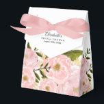 Blush Pink Peonies Bridal Shower Favor Boxes<br><div class="desc">Blush Pink Peonies Watercolor Painting design personalized Favor Boxes for your Bridal Shower or other Wedding Event. Customize the name and date of your Favor Boxes. Matching Wedding Invitations, Save the Date Cards, Bridesmaid to be Request Cards, Thank You Cards, Wedding Favors and Gifts available in the Floral Design Category...</div>