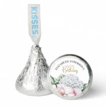 Blush Pink Peony Floral 50th Birthday  Hershey®'s Kisses®