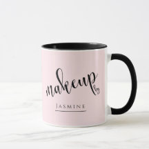 Blush Pink Photo MUA  Elegant Coffee 