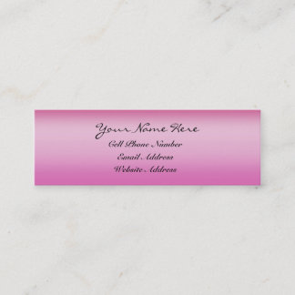 Blush Pink Profile And Business Card