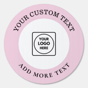 Blush Pink QR Promo Sign for Brand