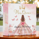 Blush Pink Quinceanera Photo Album and Planner<br><div class="desc">Organize and cherish your special day with the Blush Pink Quinceañera Photo Album and Planner 3-Ring Binder. This elegant binder features a soft blush pink cover with delicate accents, perfect for keeping track of every detail of your quinceañera. It serves as both a planner for organizing your event and a...</div>