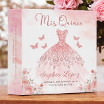 Blush Pink Quinceanera Photo Album and Planner<br><div class="desc">Organize and cherish your special day with the Blush Pink Quinceañera Photo Album and Planner 3-Ring Binder. This elegant binder features a soft blush pink cover with delicate accents, perfect for keeping track of every detail of your quinceañera. It serves as both a planner for organizing your event and a...</div>