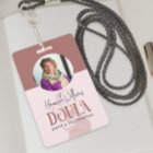 Blush Pink & Rose Gold Birth Photo Doula