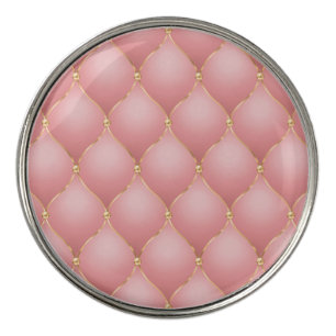 Blush Pink Rose Gold Diamond Tufted Divot Tool