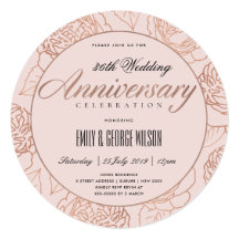 Peach Rose 5x5 Birthday Invitations Zazzle