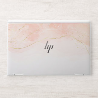Blush Pink -Rose Gold HP Laptop Skin