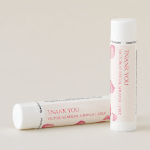 Blush Pink Rose Petals Bridal Shower Lip Balm