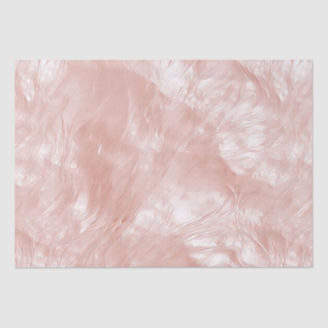 Blush Pink Rose  Tissue Paper (Front)