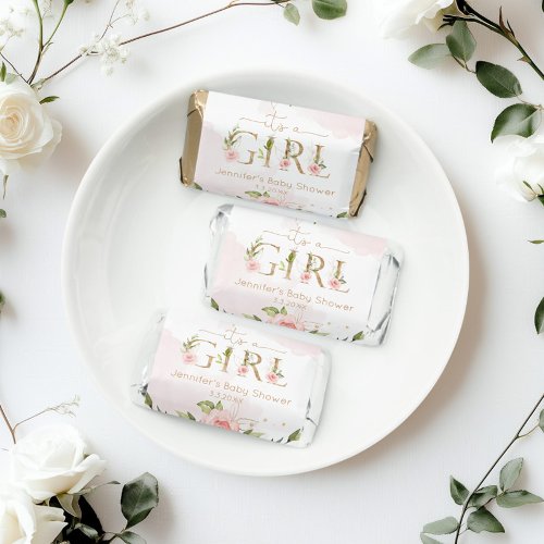 Blush pink roses its a girl baby shower