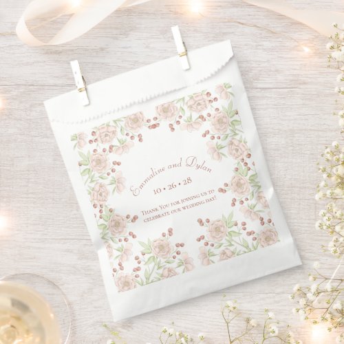 Blush Pink Roses Wedding
