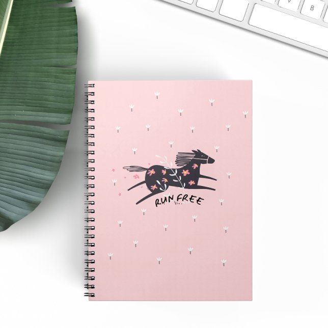 Blush Pink Run Free Christian Faith Notebook (Creator Uploaded)