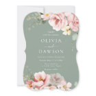 Blush Pink & Sage Green Elegance Wedding
