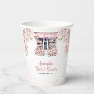 Blush Pink She's Off The Market Bridal Shower Paper Cups