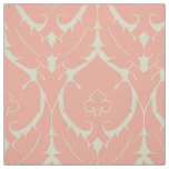 Blush Pink Simple Renaissance Damask Fabric