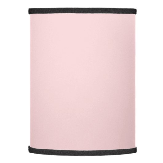 Blush Pink Solid Color Lamp Shade (Left)