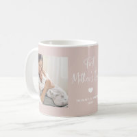 Blush Pink | Two Photo Script First Mother's Day