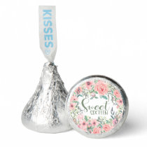 Blush Pink Watercolor Floral Sweet 16 Hershey®'s Kisses®