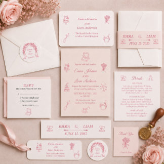Blush Pink Wedding Belly Band Wrap