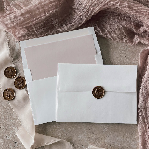 Blush Pink Wedding Envelope Liner