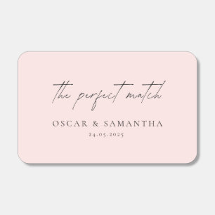 Blush Pink Wedding The Perfect Match
