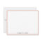 Blush Pink White Simple Modern Classic Minimalist