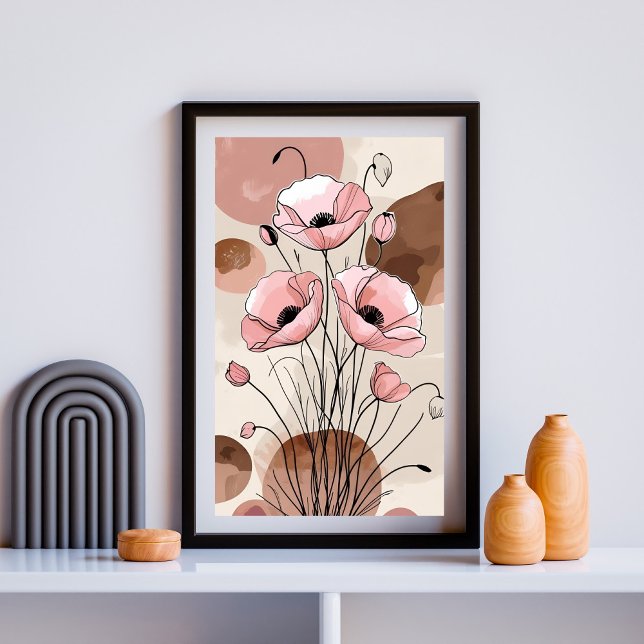 Blush Poppies Serenity Photo Print (Creator Uploaded)