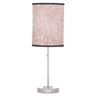 Blush Princess Glitter #2 (Faux Glitter) #shiny  Table Lamp