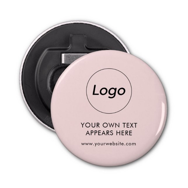 Blush Professional Business Company Corporate Logo Bottle Opener (Front)