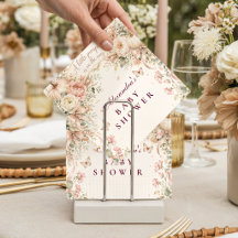 Blush Pumpkin Baby Shower