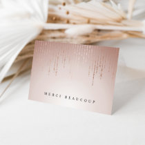 Blush Rain Merci Beaucoup Thank You Cards