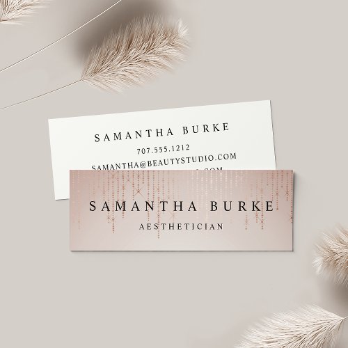 Blush Rain Mini Business Card