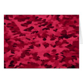 Blush Red Camouflage Pattern (Front Horizontal)