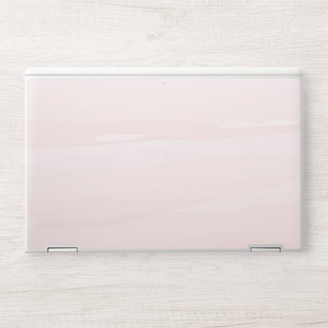 Blush Red Minimalist Modern Laptop Skin (Front)