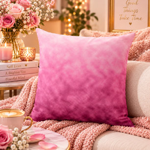 Blush Reverie Throw Pillow