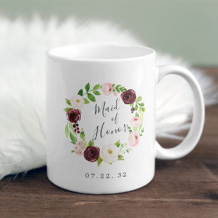Blush Romance Maid of Honor Coffee Mug
