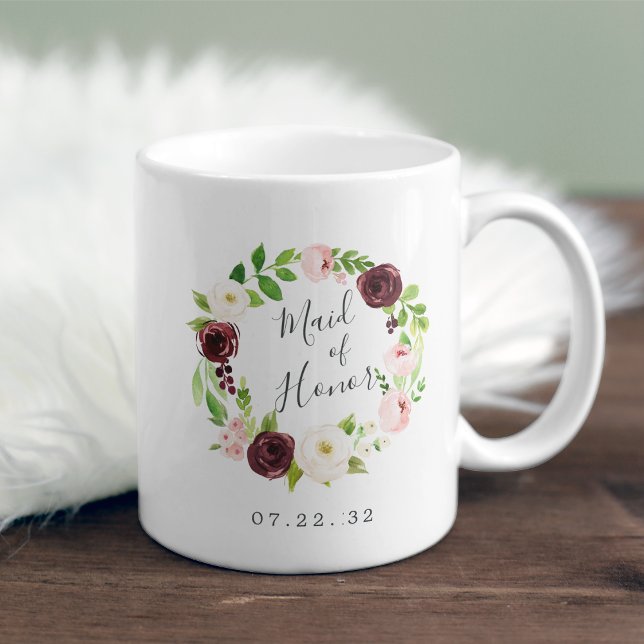 Blush Romance Maid of Honor Coffee Mug (Creator Uploaded)