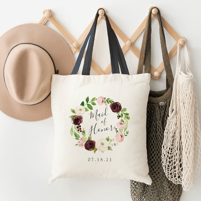 Blush Romance Maid of Honor Tote Bag (Creator Uploaded)