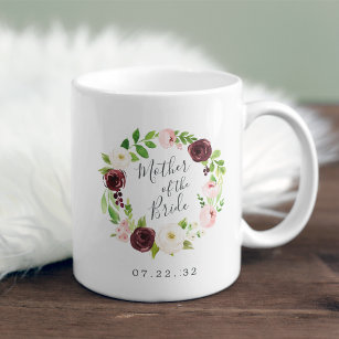 Blush Romance Mother of the Bride Coffee Mug
