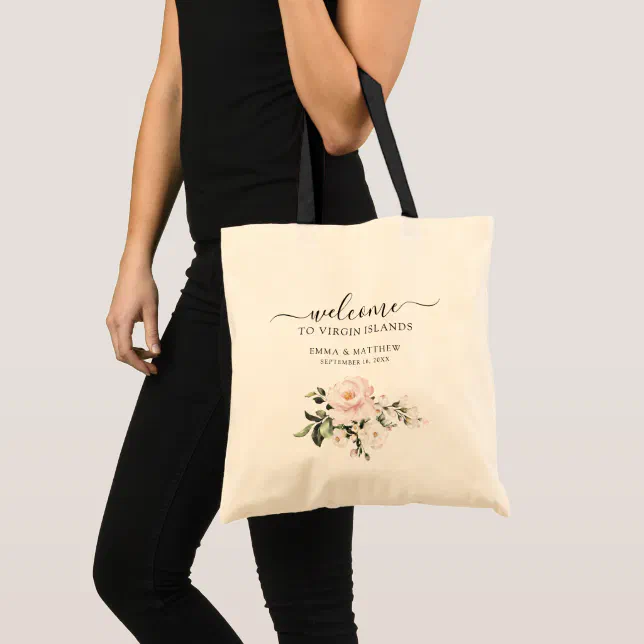 Destination Wedding Welcome Tote Bags