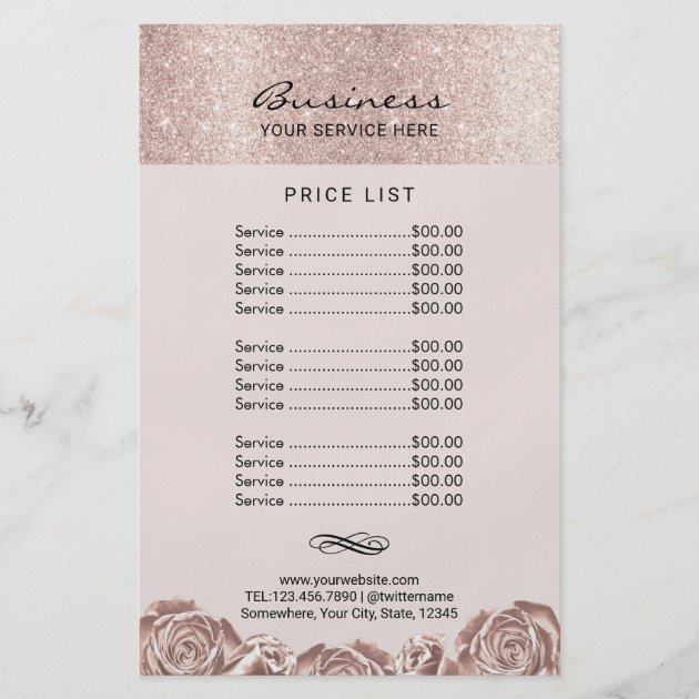 Blush price shop list