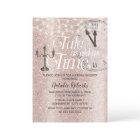 Blush Rose Gold Tale as Old as Time Bridal Shower