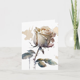 Blush Rose Love Card