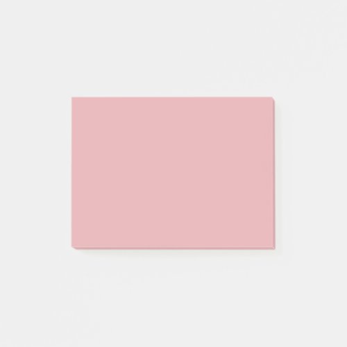 Blush Rose Pink Solid Color  Classic  Elegant  Post_it Notes