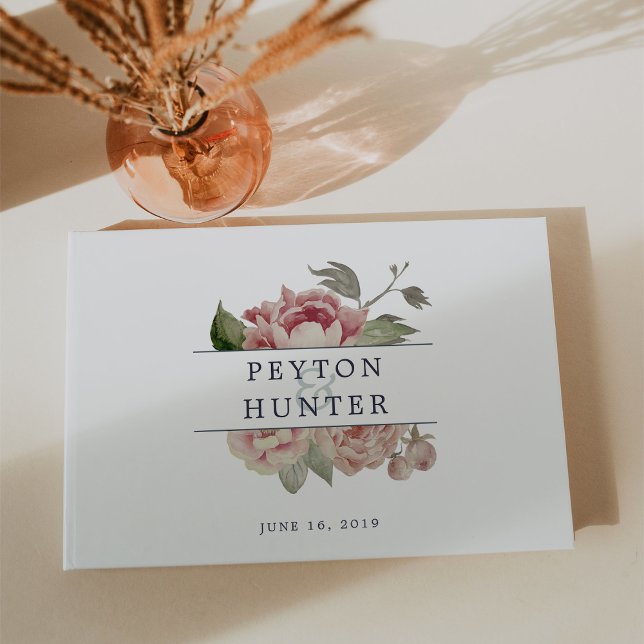 Blush Rose Wedding Guest Book (Creator Uploaded)